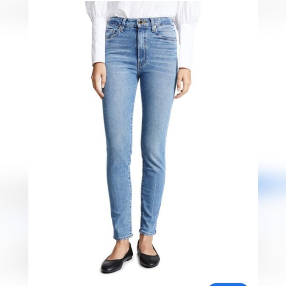 Khaite Vanessa High Rise Straight Jeans Sz 31 - Picture 1 of 14